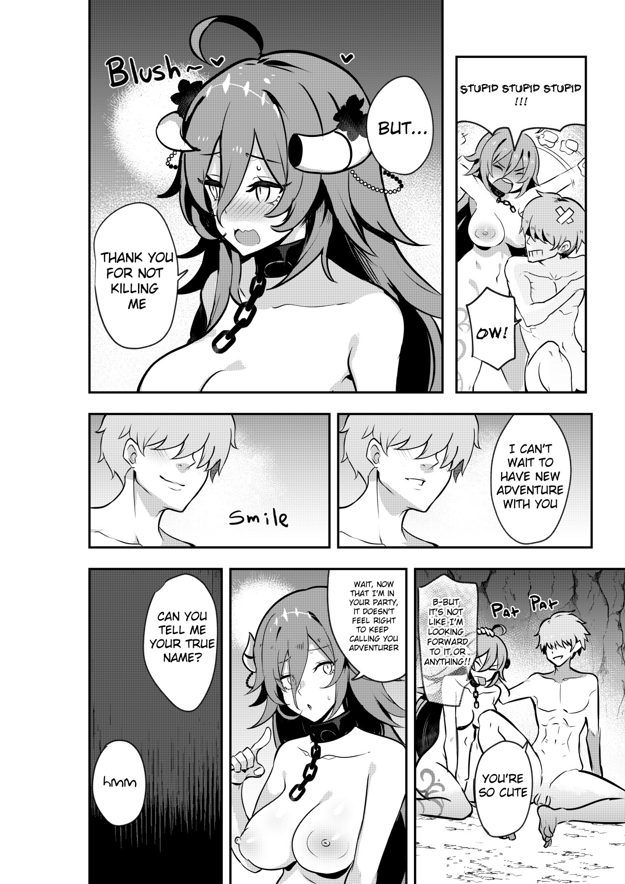 Hentai Manga Comic-The Final Dungeon Boss Can't Be This Easy To Defeat?!-Read-17